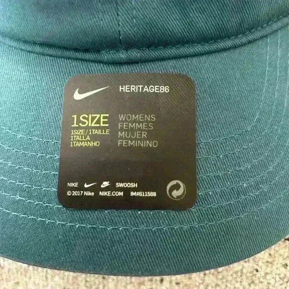 Nike Women’s Heritage 86 Adjustable Hat, Blue - Picture 3 of 4